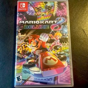 Mario Cart Deluxe 8 Video Game for Nintendo Switch